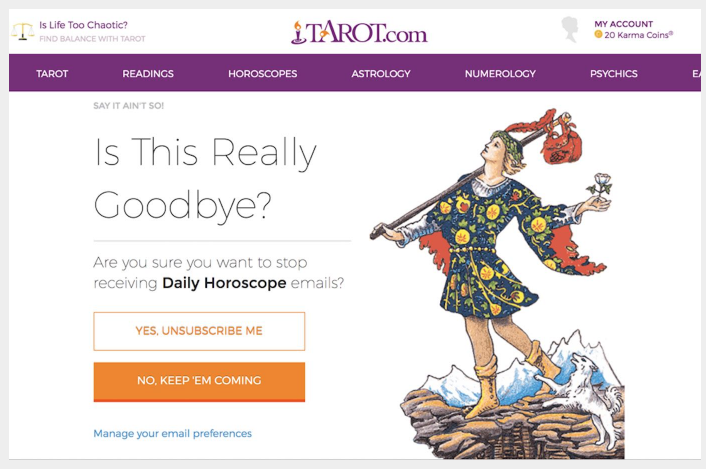 5 Design Mistakes in the Unsubscribe Experience – Calibrate